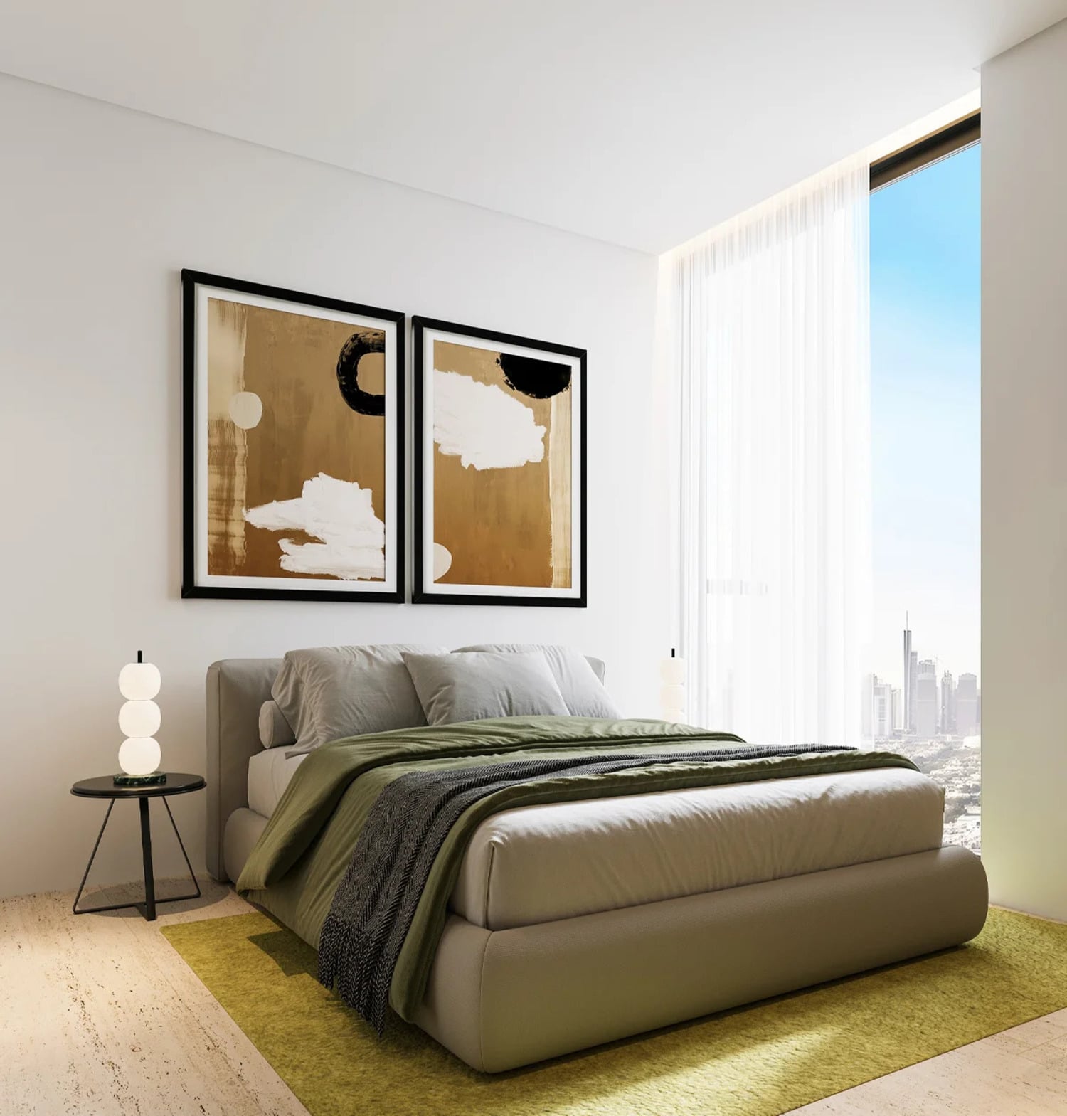 Santorini Residences by Loutraki by Loutraki Real Estate, image 14 of 23. Render supplied by developer.