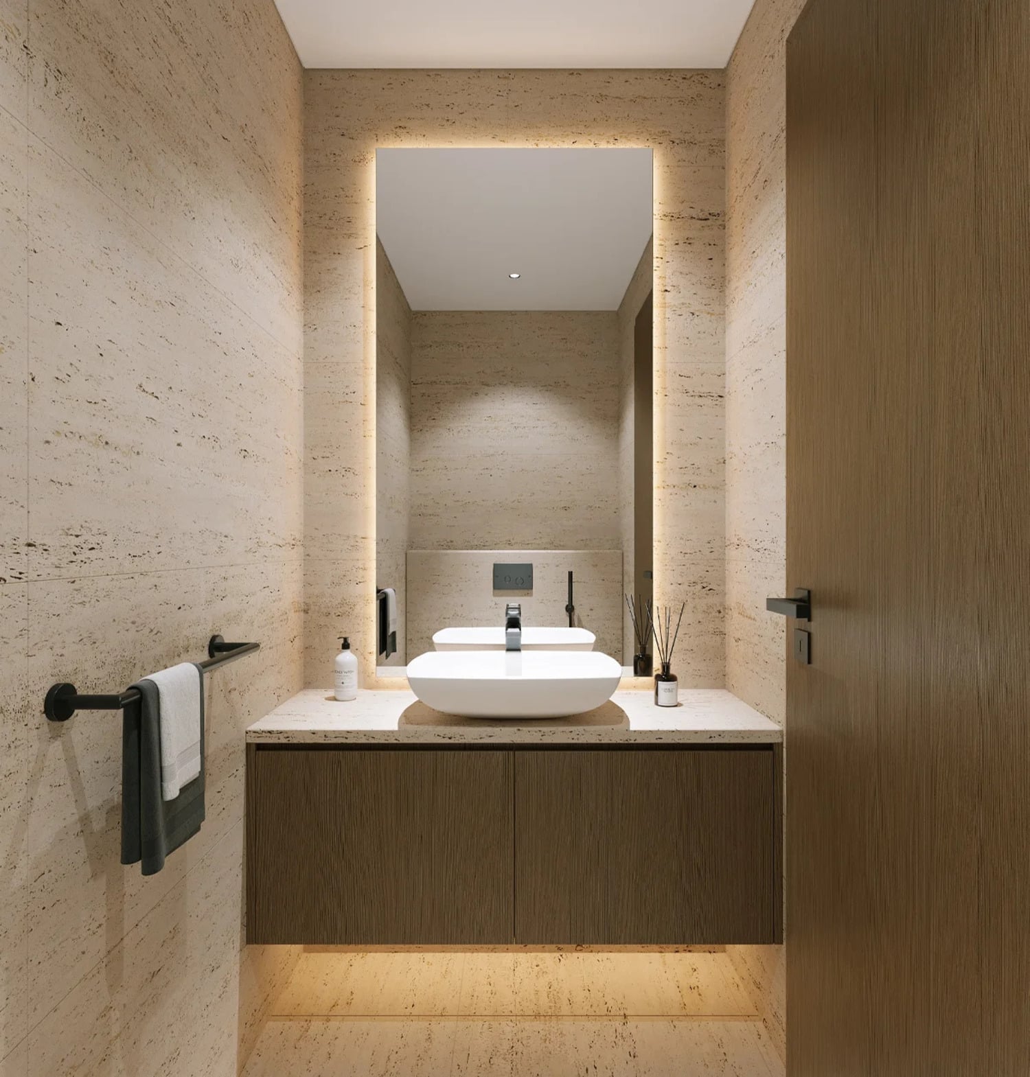 Santorini Residences by Loutraki by Loutraki Real Estate, image 19 of 23. Render supplied by developer.