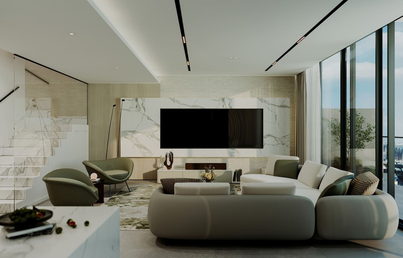 Norah Residence by Al Tareq Star, image 6 of 14. Render supplied by developer.