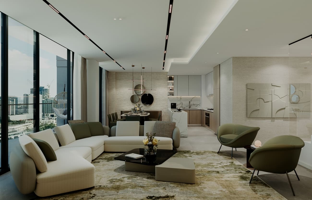Norah Residence by Al Tareq Star, image 7 of 14. Render supplied by developer.