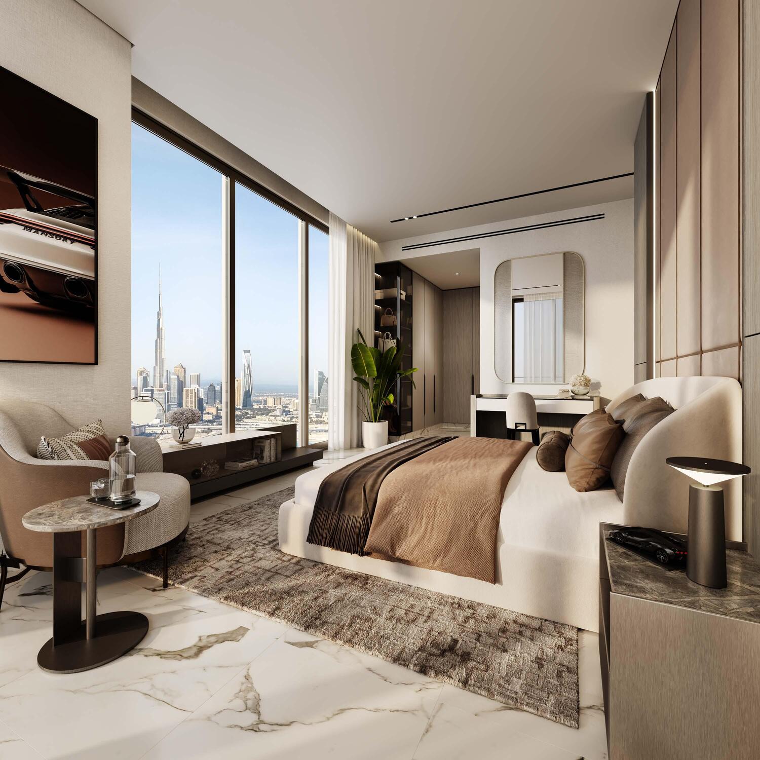 Mansory Residences by Amaal, image 6 of 14. Render supplied by developer.
