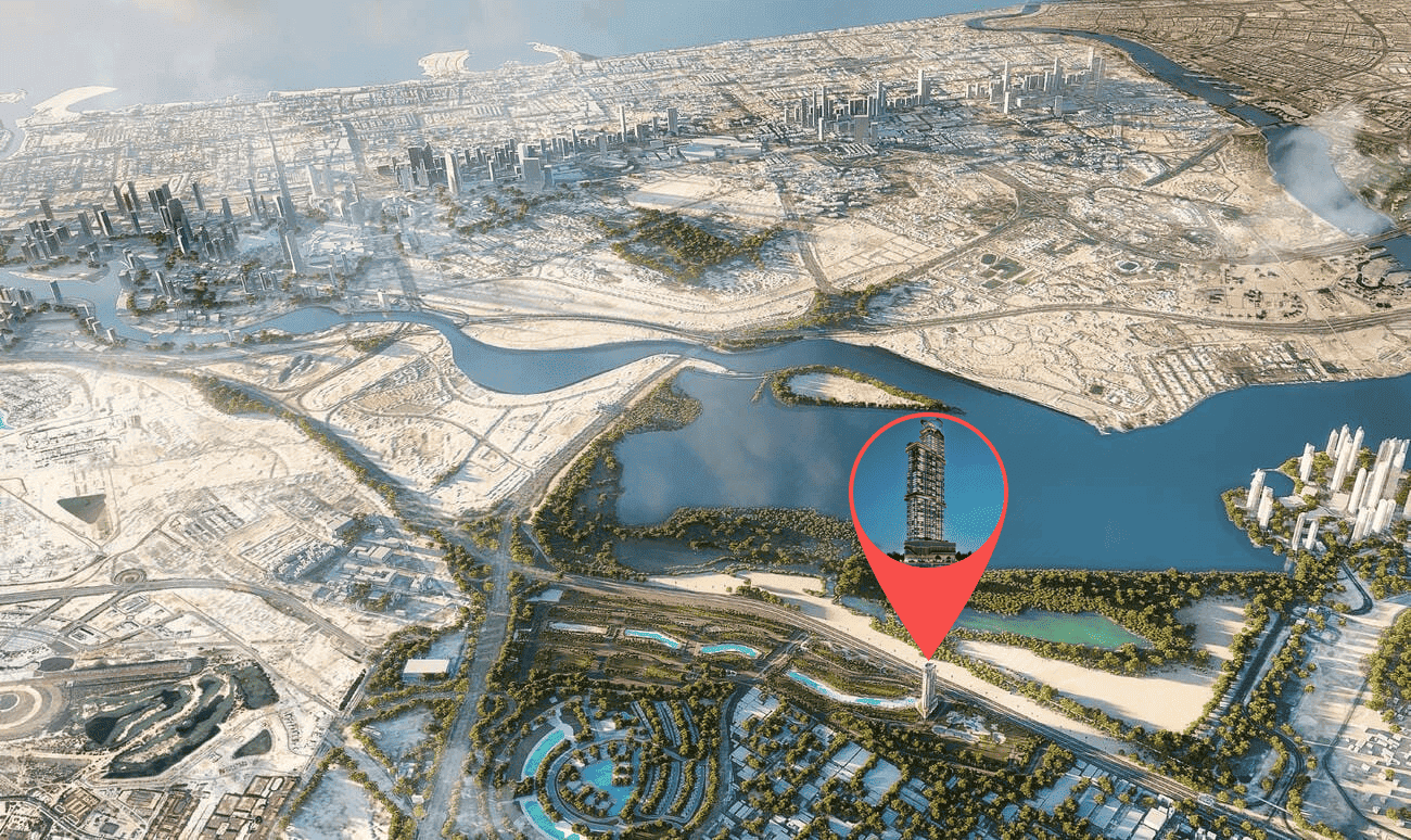Mansory Residences by Amaal, image 13 of 14. Render supplied by developer.