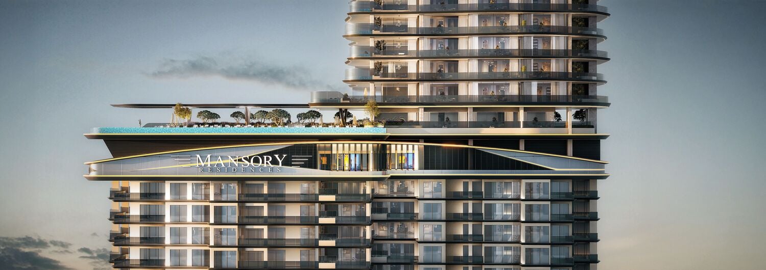 Mansory Residences by Amaal, image 2 of 14. Render supplied by developer.