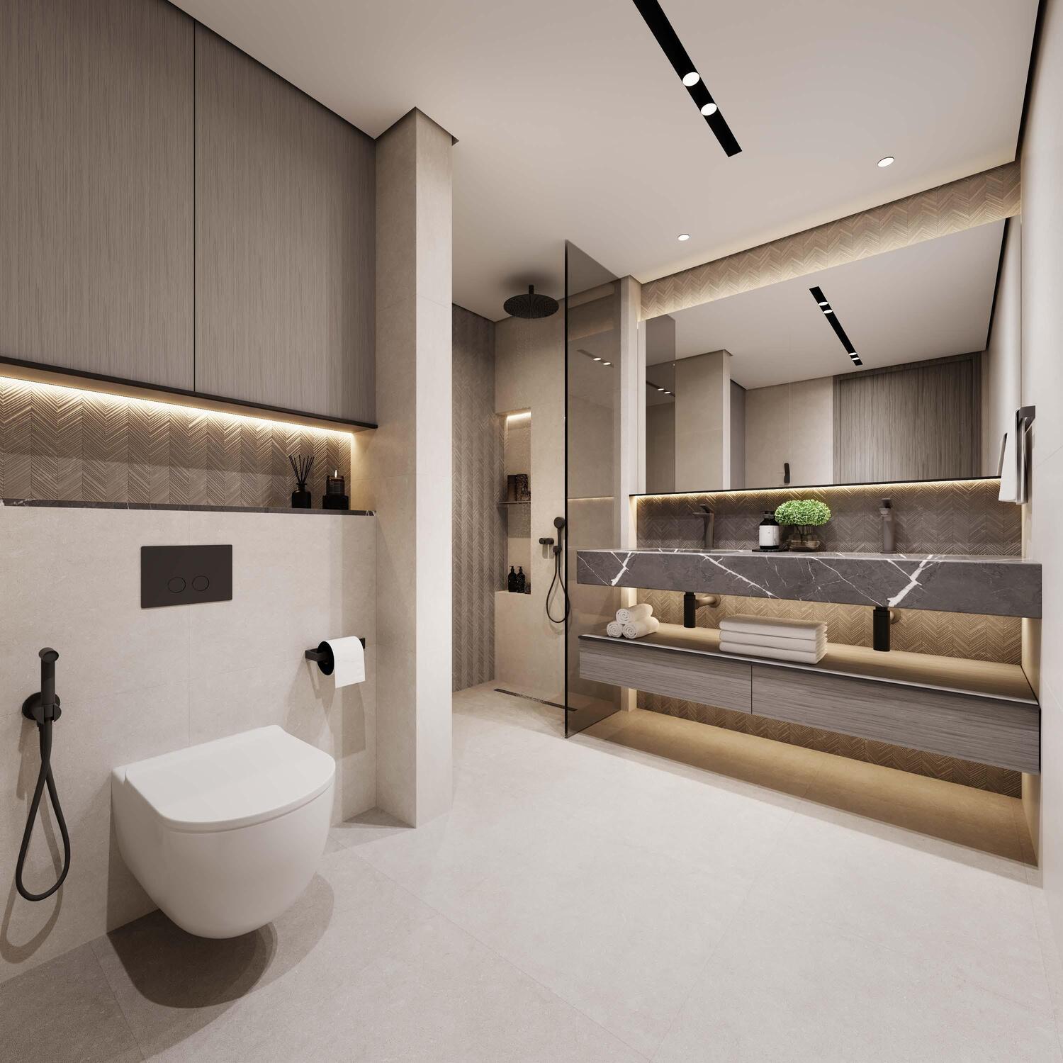 Mansory Residences by Amaal, image 12 of 14. Render supplied by developer.
