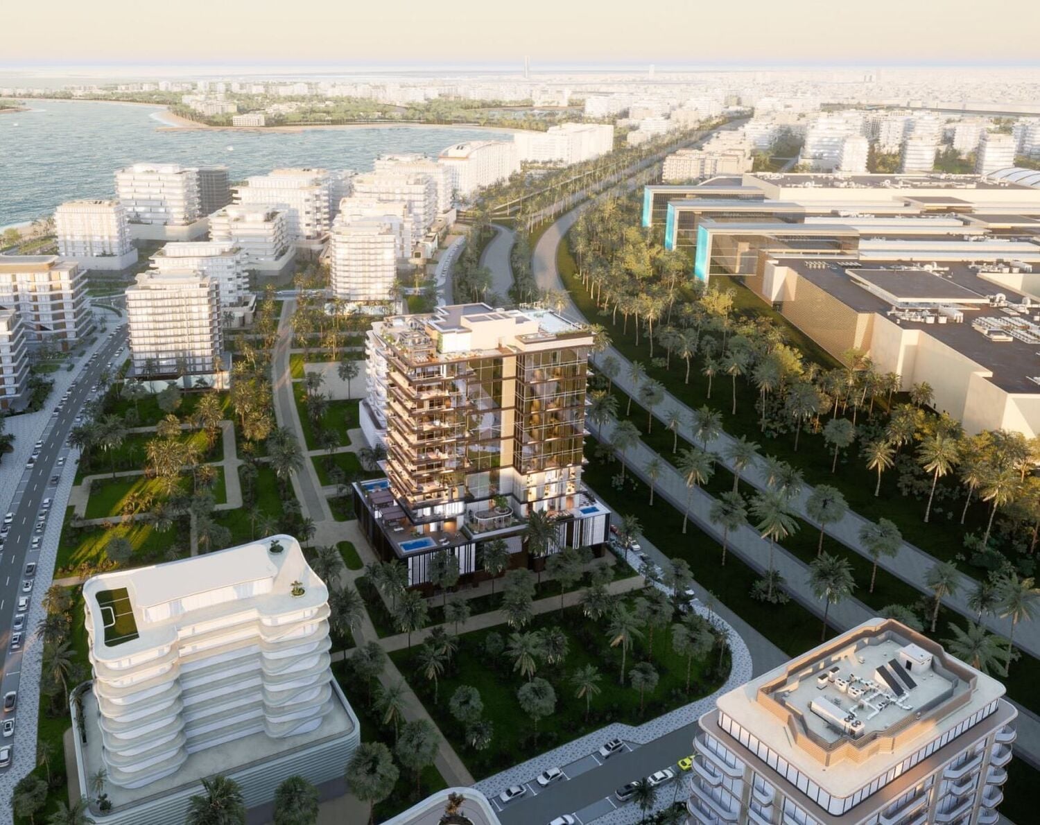 Sea Legend Tower One by MVS Real Estate Development, image 2 of 6. Render supplied by developer.