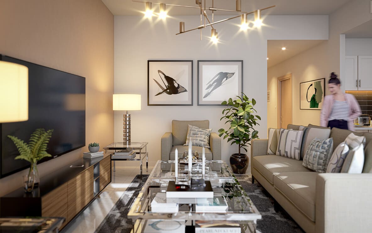 Reportage Village by Reportage, image 4 of 7. Render supplied by developer.