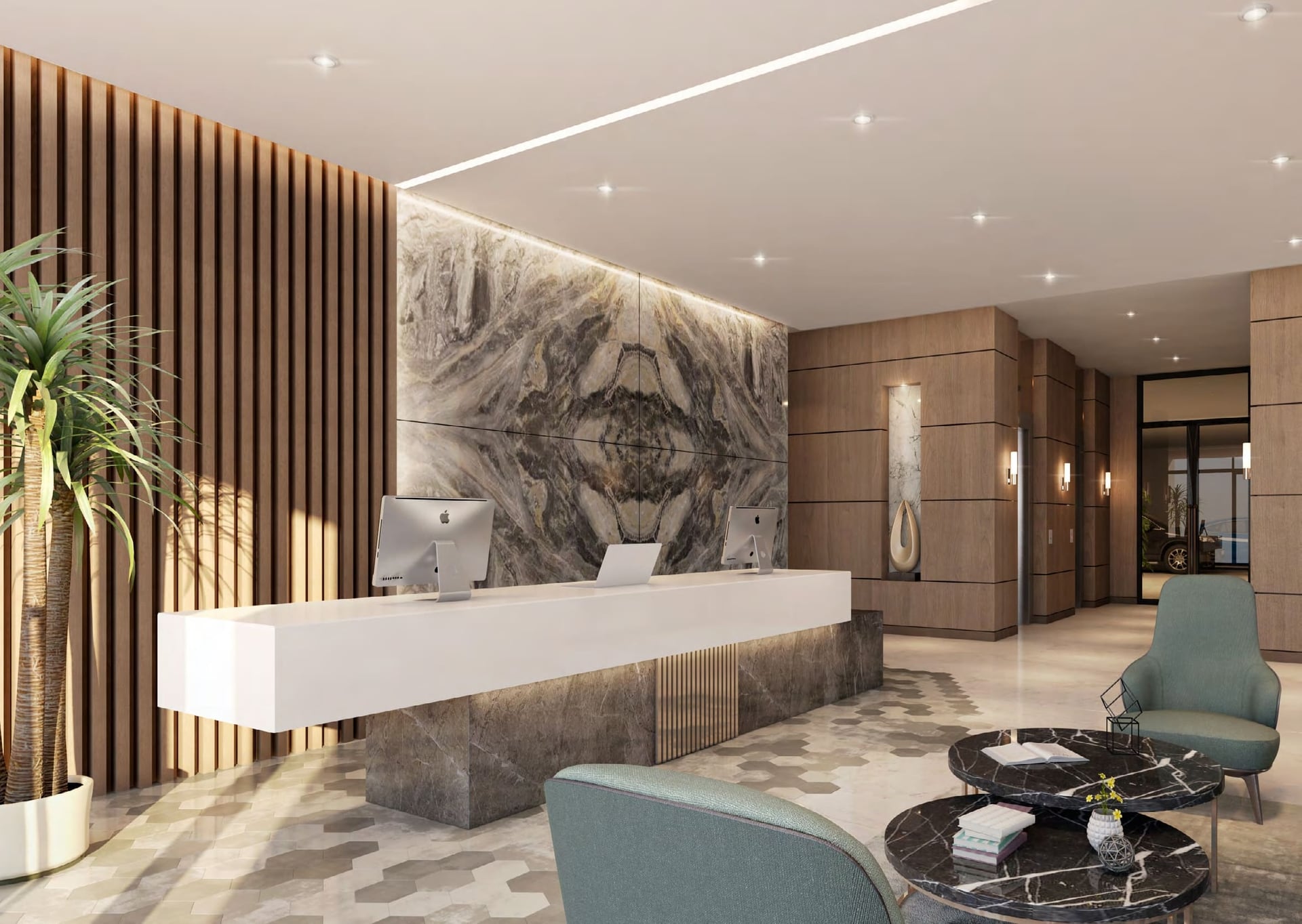 Alexis Tower by Reportage, image 8 of 8. Render supplied by developer.