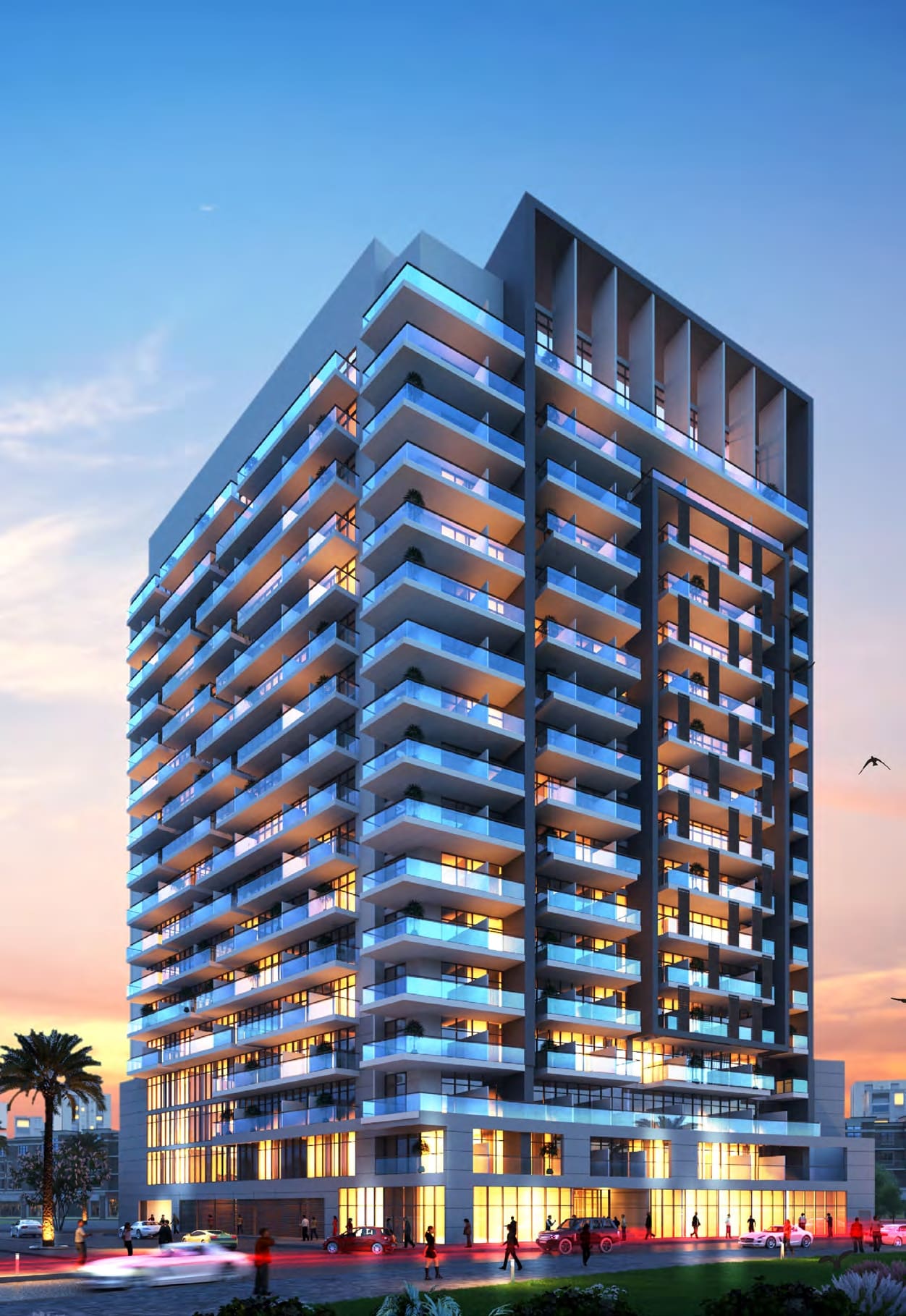 Alexis Tower by Reportage, image 1 of 8. Render supplied by developer.