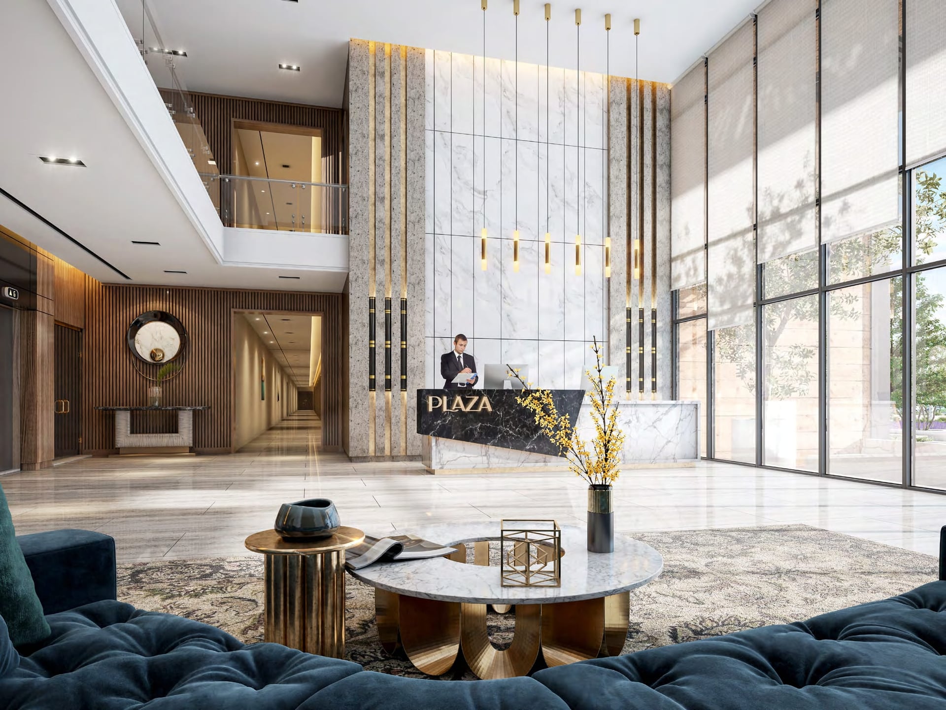Plaza Reportage, image 15 of 15. Render supplied by developer.