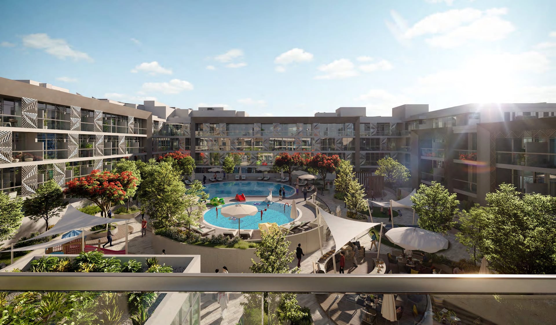 Plaza Reportage, image 2 of 15. Render supplied by developer.