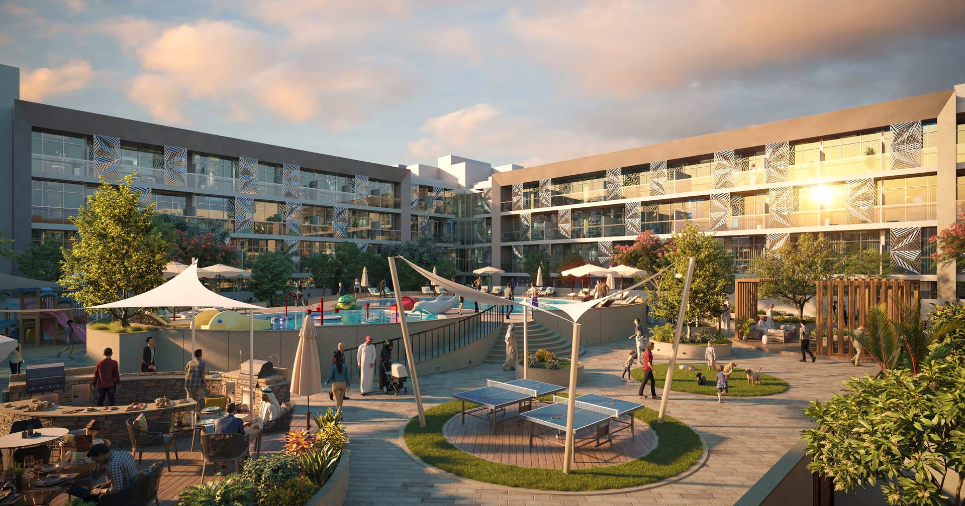 Plaza Reportage, image 3 of 15. Render supplied by developer.