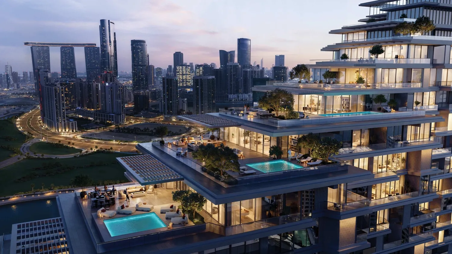 Riviera Residence by Mered, image 2 of 14. Render supplied by developer.