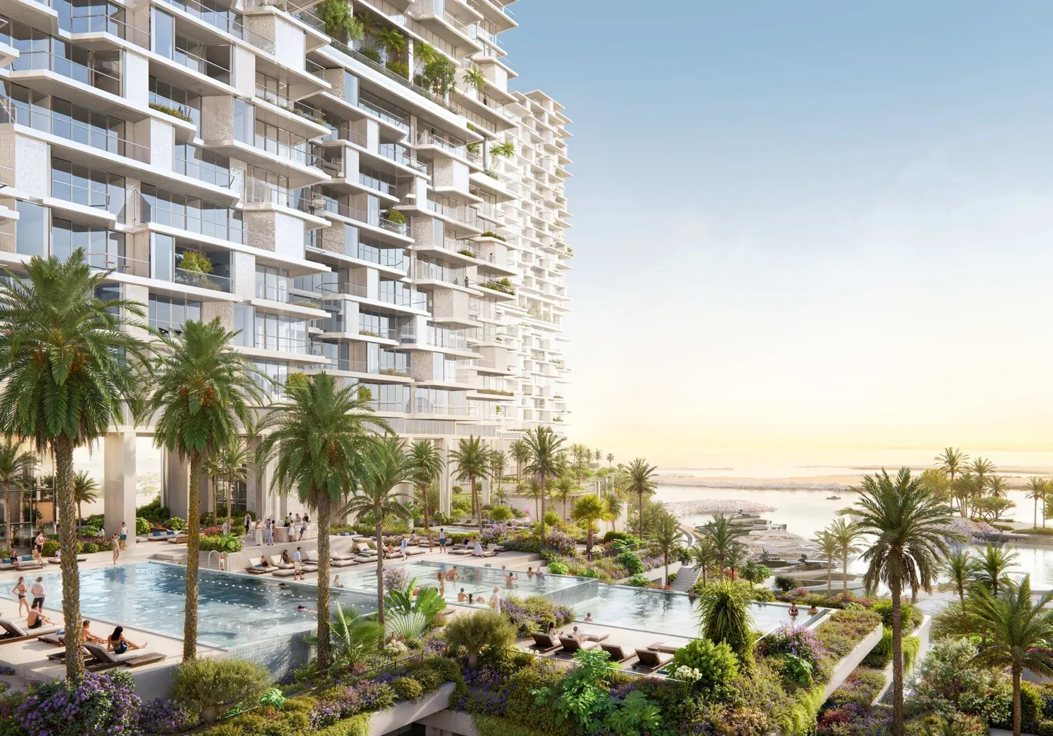 Riviera Residence by Mered, image 3 of 14. Render supplied by developer.