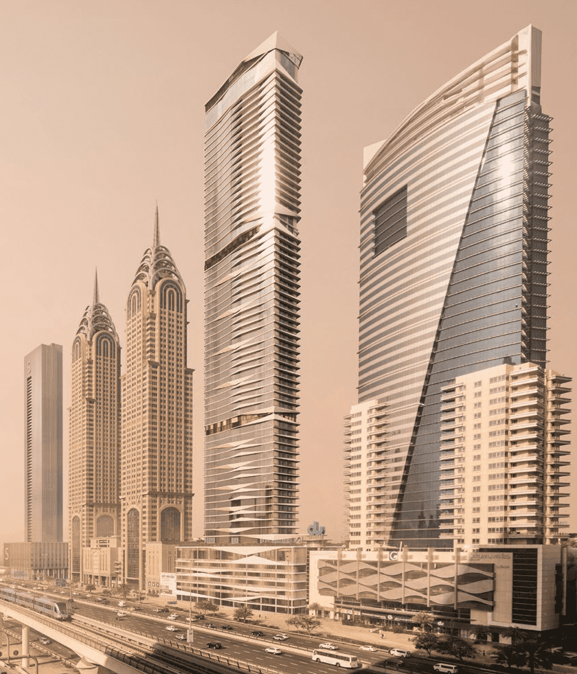 Iconic Residence by Mered, image 4 of 16. Render supplied by developer.