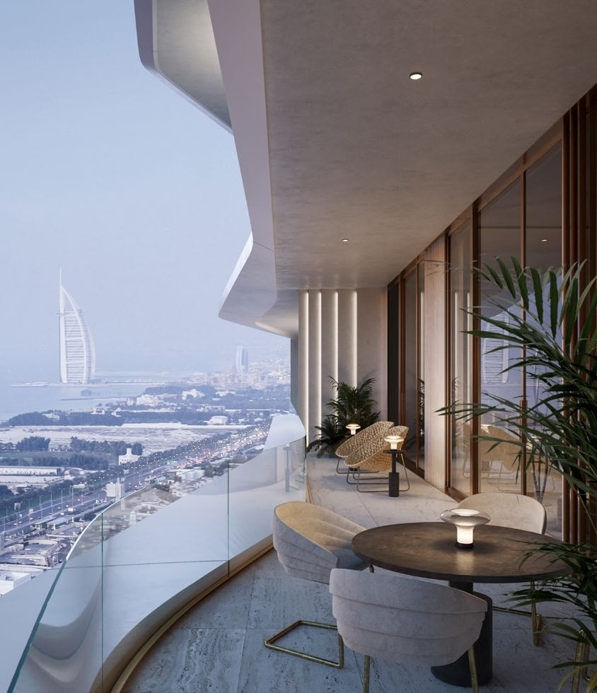 Iconic Residence by Mered, image 7 of 16. Render supplied by developer.