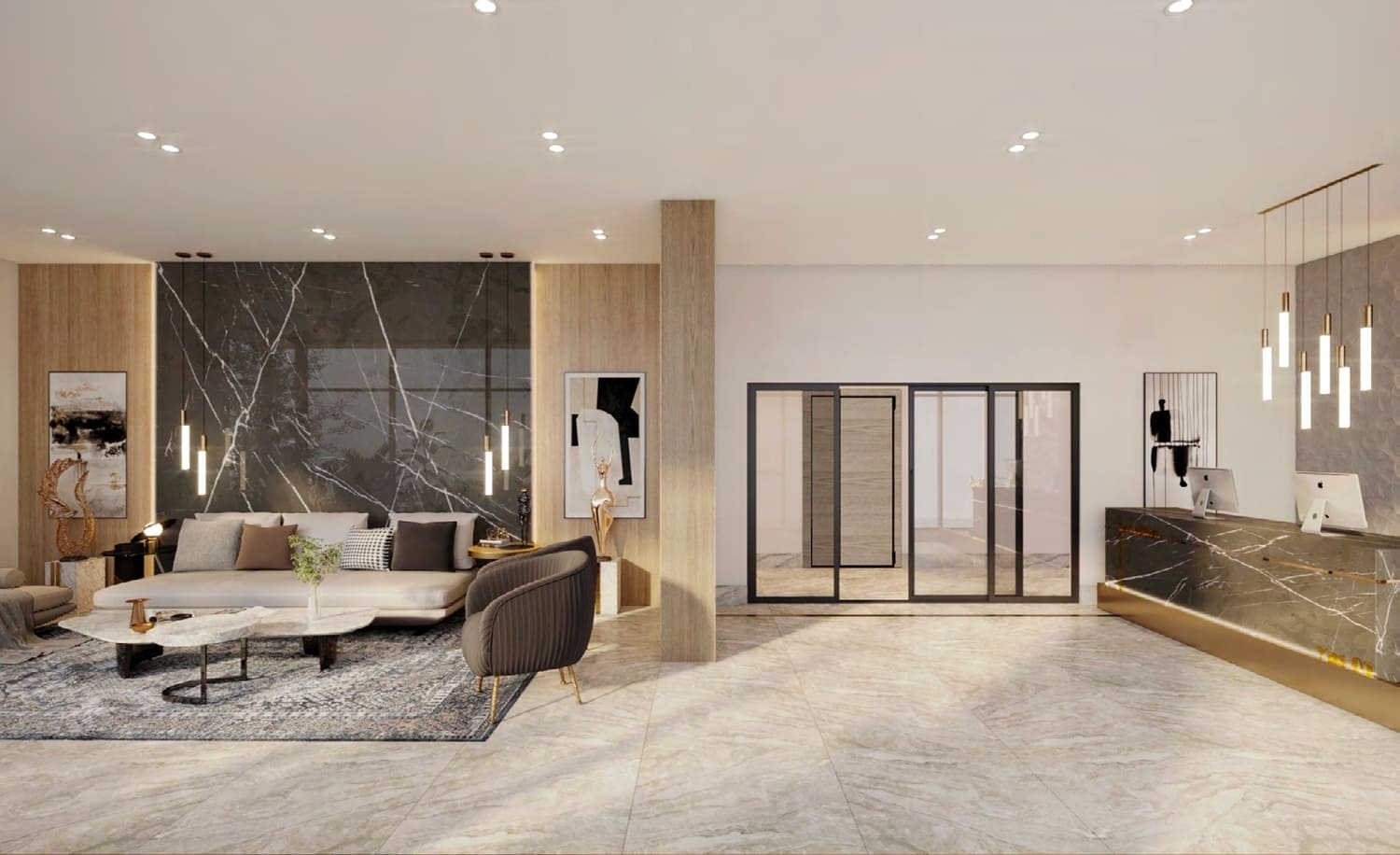 Perla 3 by Reportage, image 9 of 9. Render supplied by developer.
