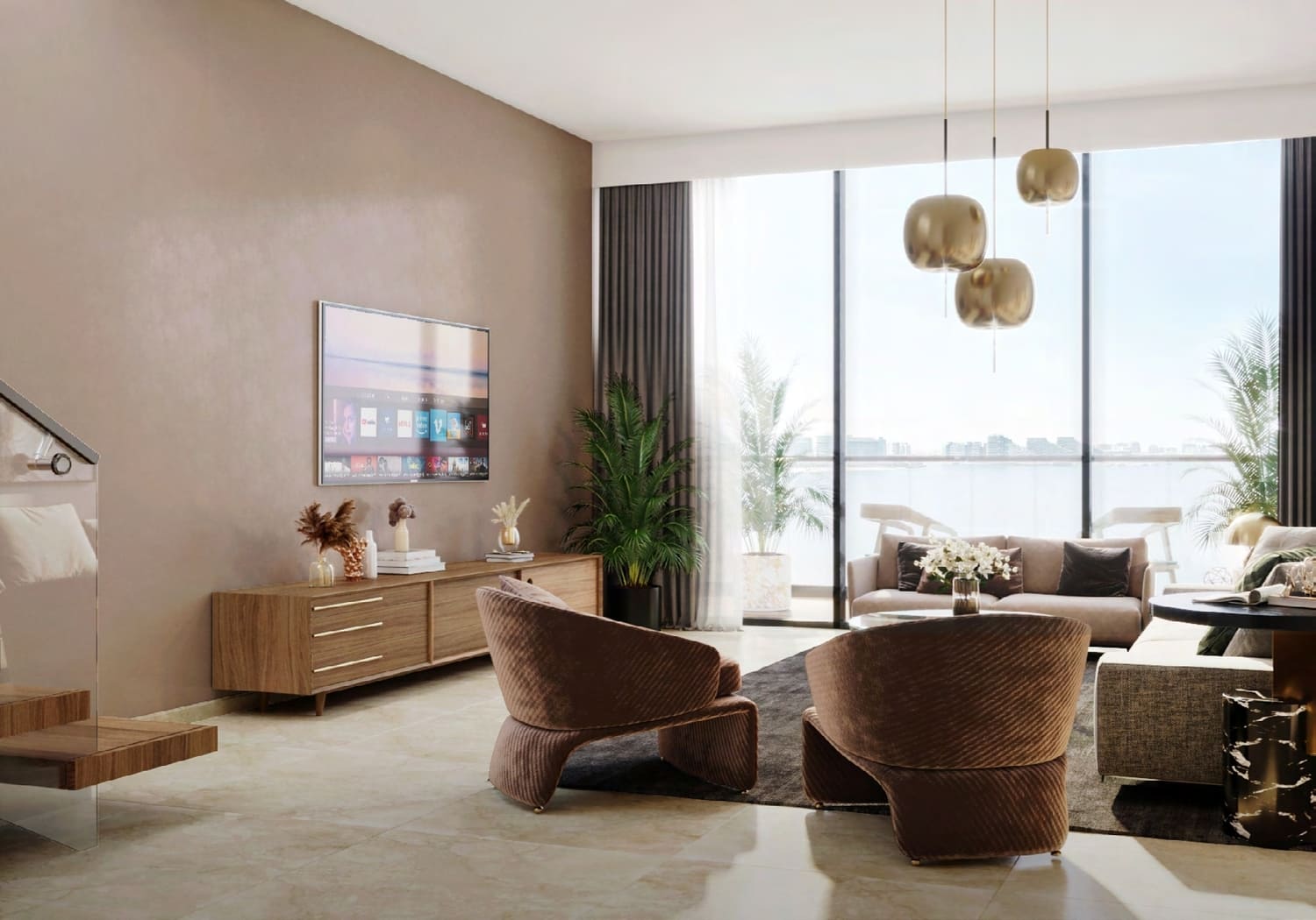 Perla 3 by Reportage, image 4 of 9. Render supplied by developer.