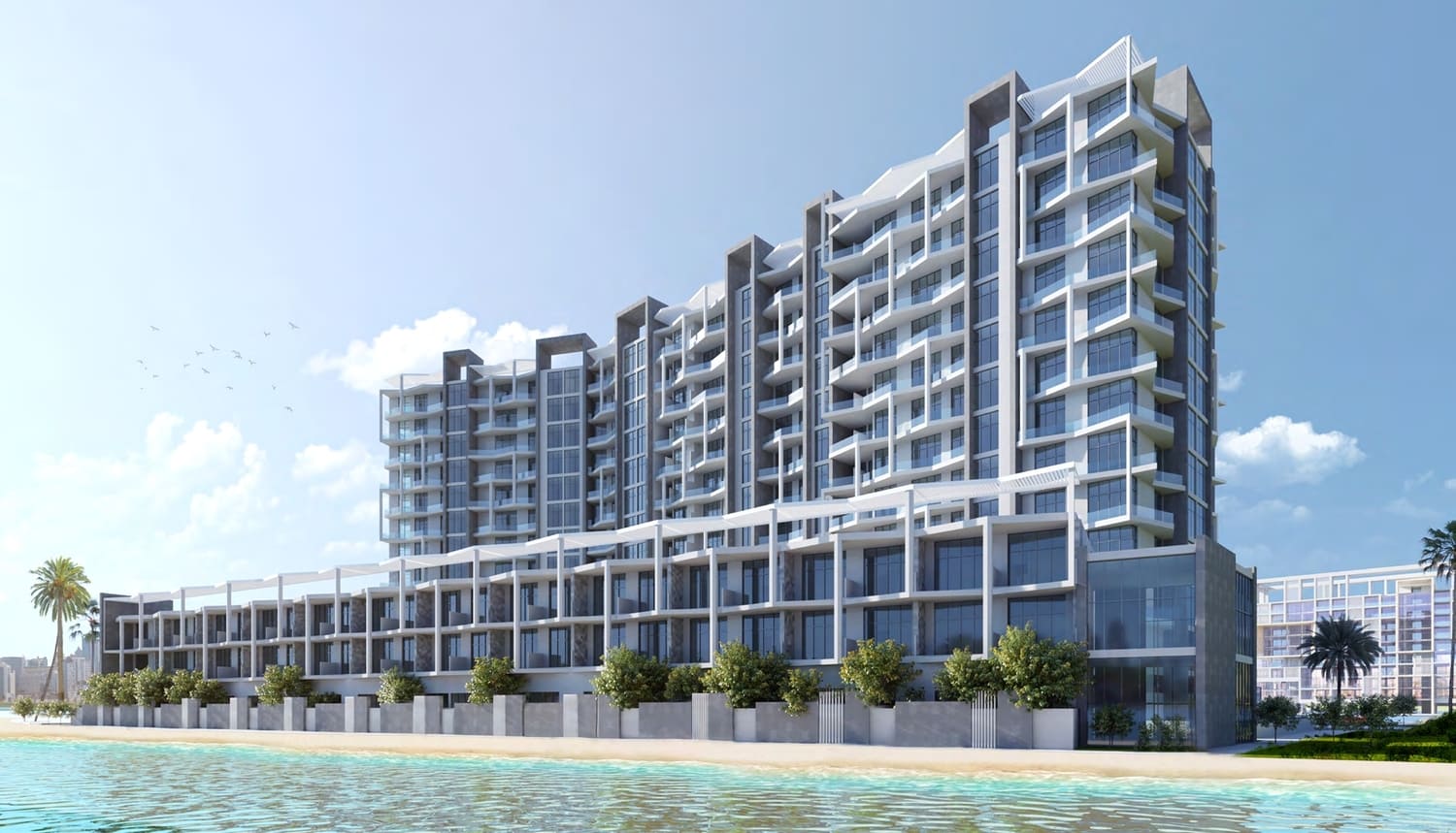 Perla 3 by Reportage in Yas Island, render supplied by developer