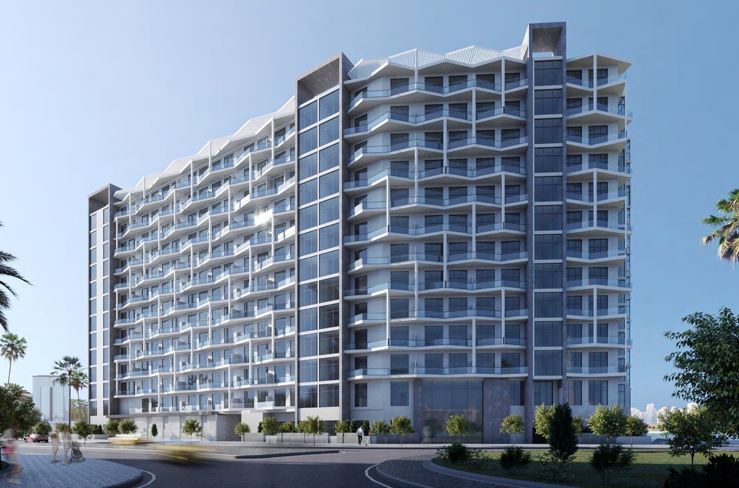 Perla 3 by Reportage, image 1 of 9. Render supplied by developer.