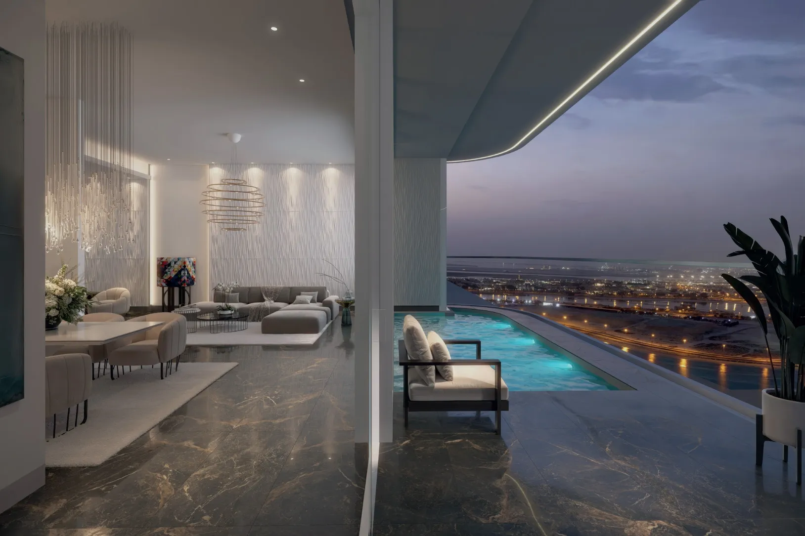 Joud Tower by Albatha Real Estate, image 7 of 8. Render supplied by developer.