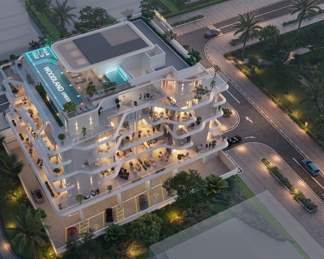 Woodland Crest by AMIS Development, Meydan. Render supplied by developer.