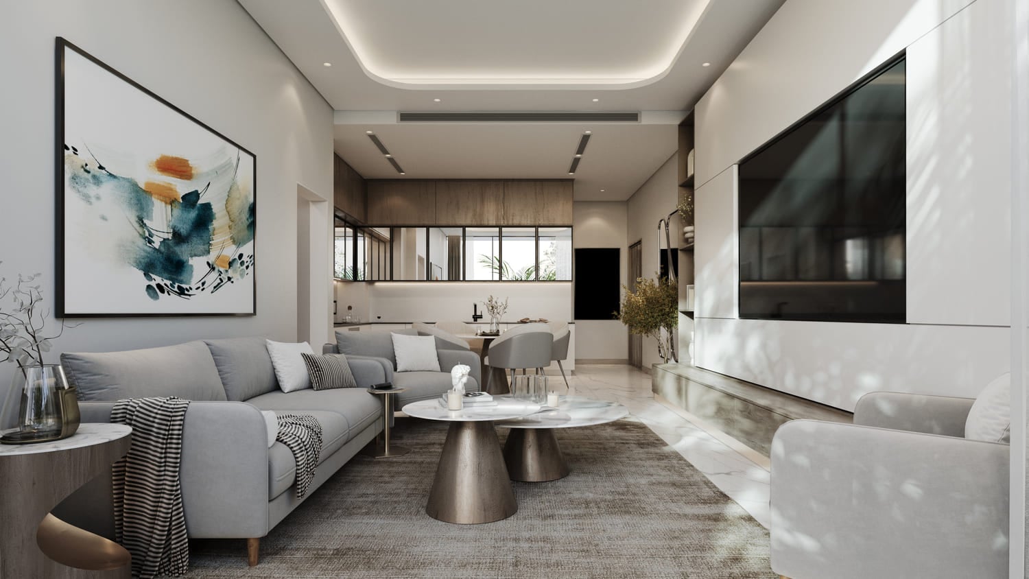 Sky Hills Residence 3 by HRE Development, image 5 of 11. Render supplied by developer.