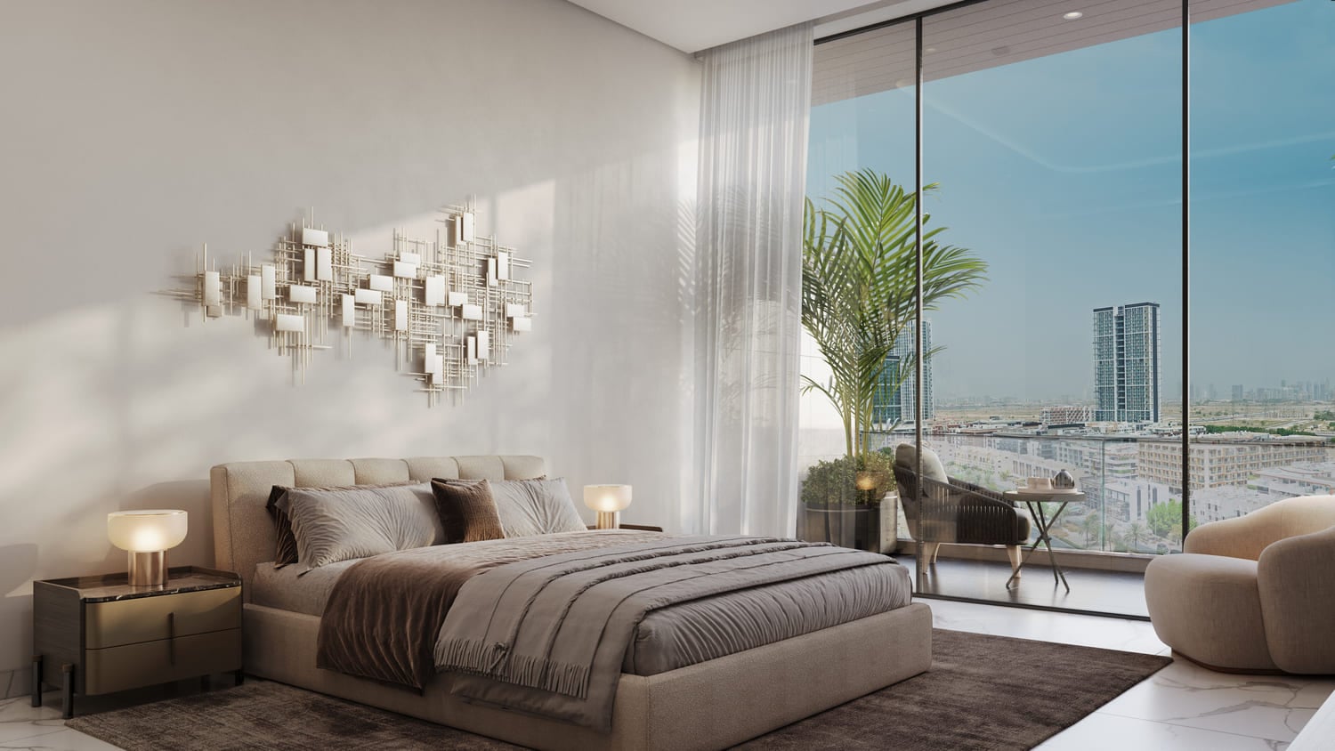 Sky Hills Residence 3 by HRE Development, image 7 of 11. Render supplied by developer.