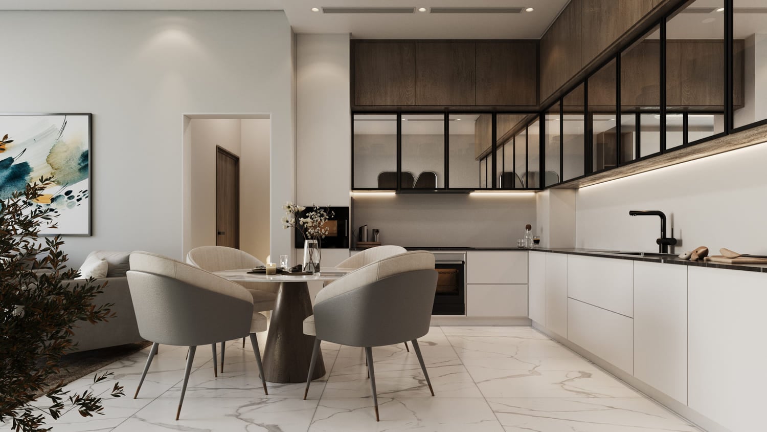 Sky Hills Residence 3 by HRE Development, image 9 of 11. Render supplied by developer.