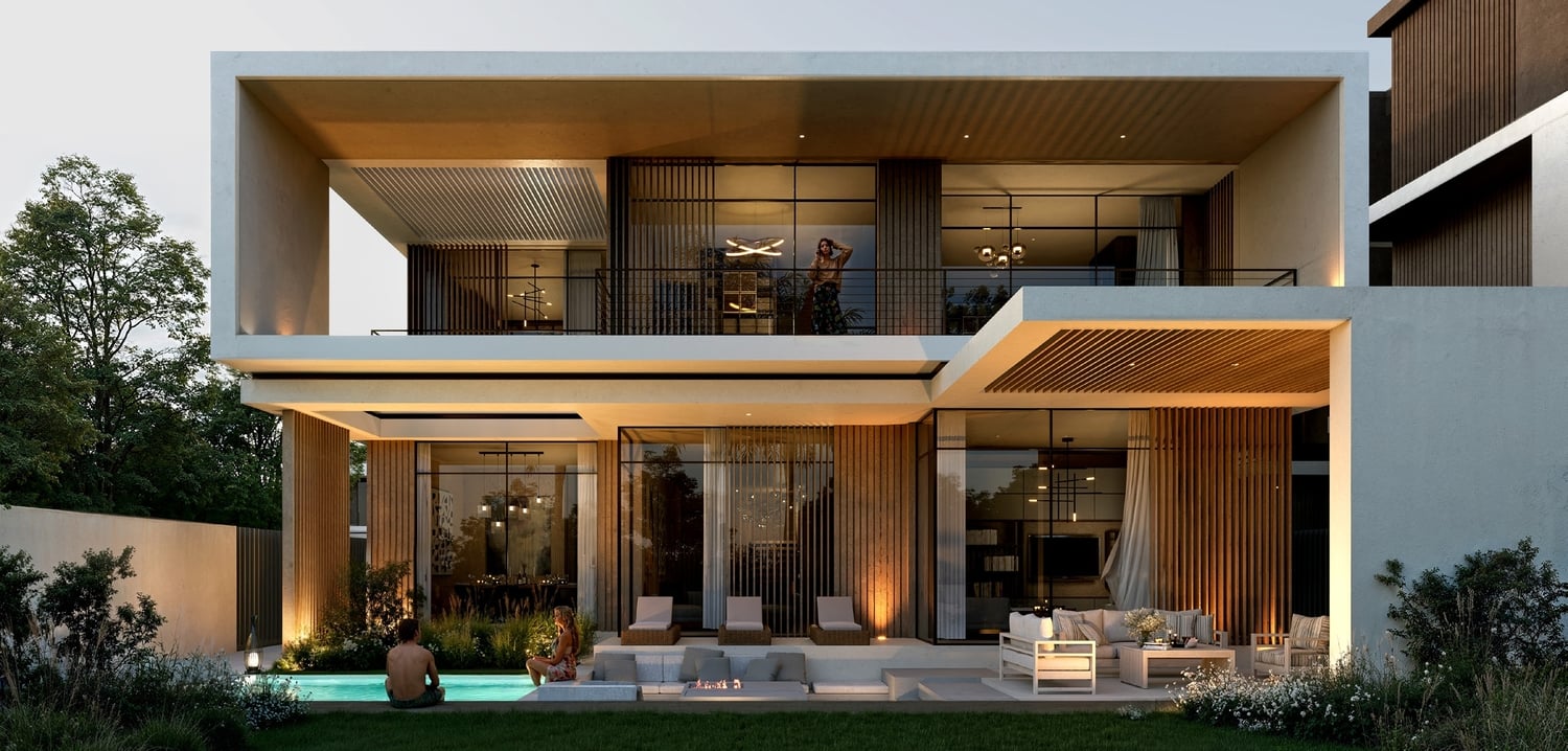 Naseem Al Jurf by IMKAN Properties, image 6 of 26. Render supplied by developer.