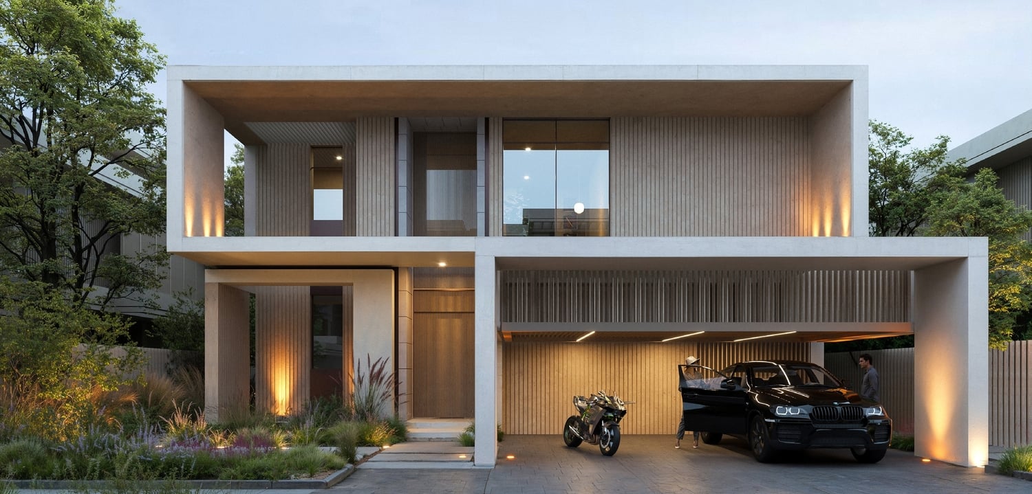 Naseem Al Jurf by IMKAN Properties, image 7 of 26. Render supplied by developer.