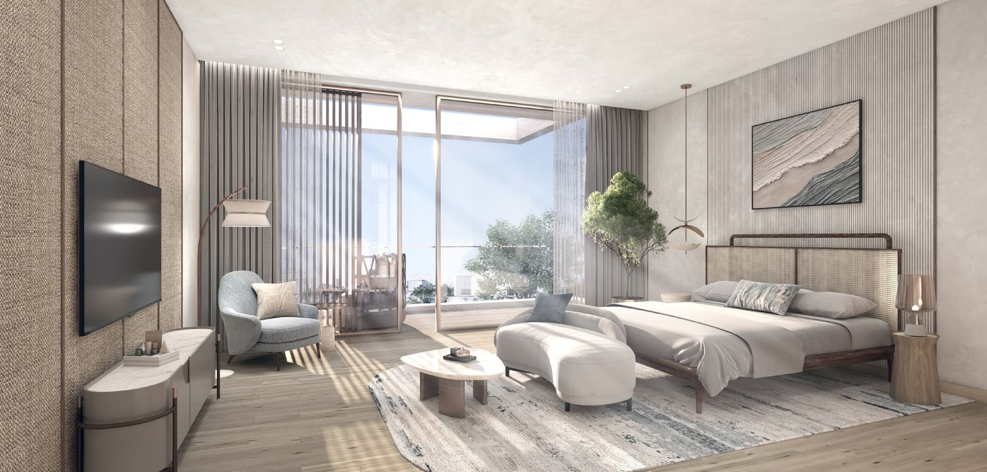 Naseem Al Jurf by IMKAN Properties, image 22 of 26. Render supplied by developer.