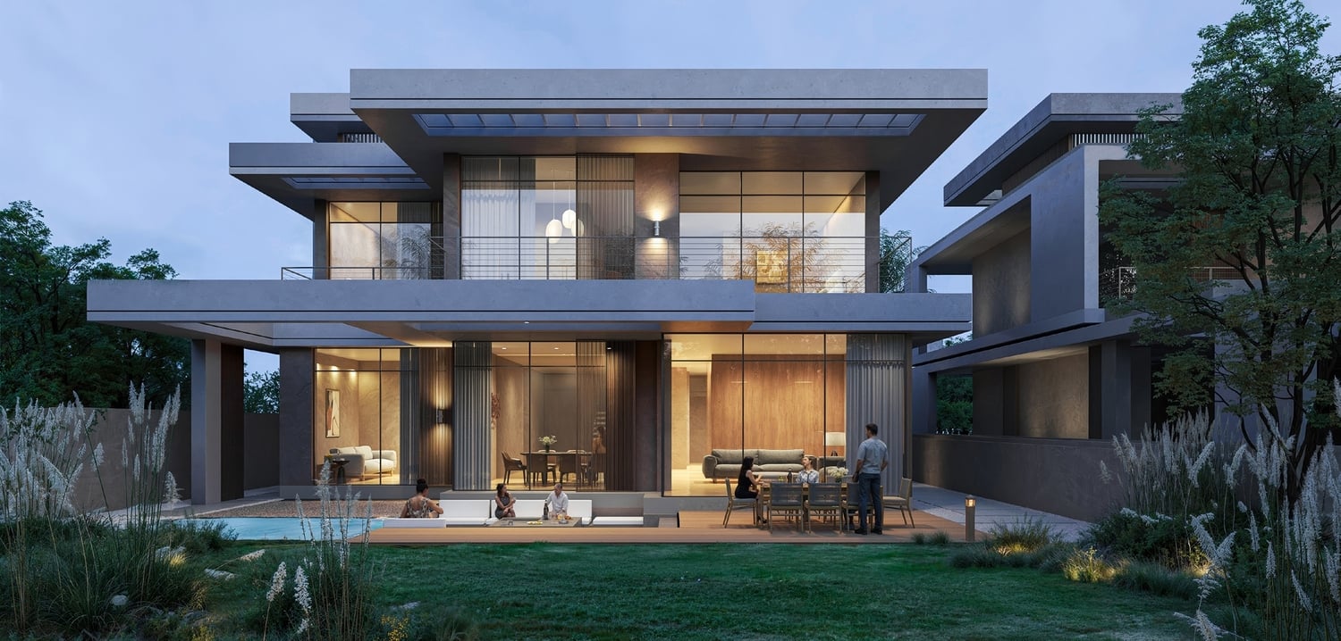 Naseem Al Jurf by IMKAN Properties, image 9 of 26. Render supplied by developer.