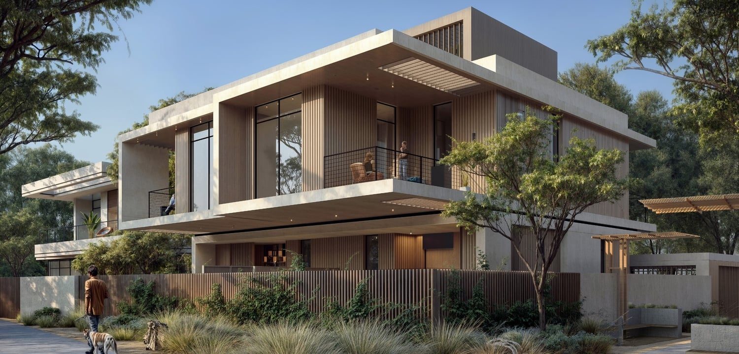 Naseem Al Jurf by IMKAN Properties, image 14 of 26. Render supplied by developer.