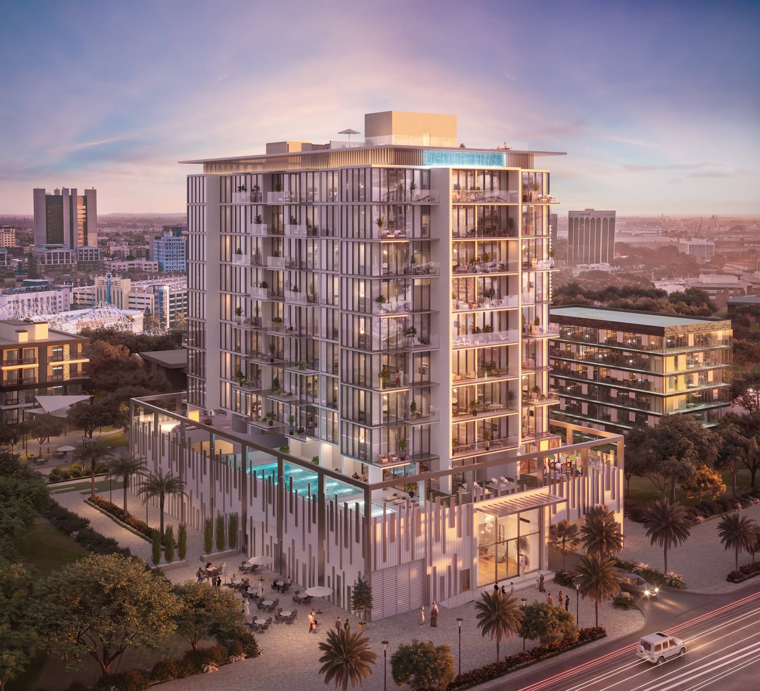 Allegro Residences by Mill Hill Developers, Dubai Islands. Render supplied by developer.
