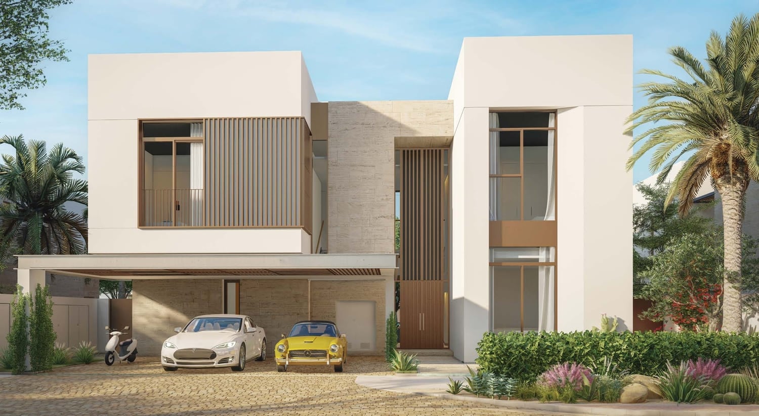 Kayan Villas 2 by IMKAN Properties, image 3 of 21. Render supplied by developer.