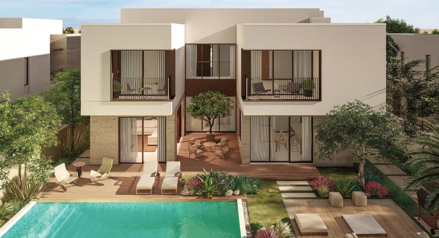 Kayan Villas 2 by IMKAN Properties, image 4 of 21. Render supplied by developer.