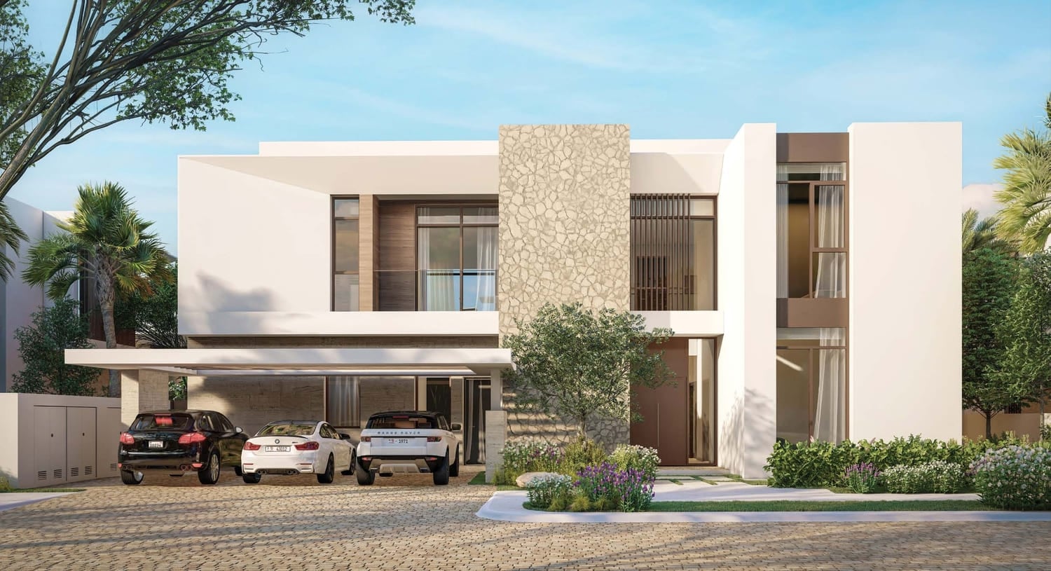Kayan Villas 2 by IMKAN Properties, image 7 of 21. Render supplied by developer.