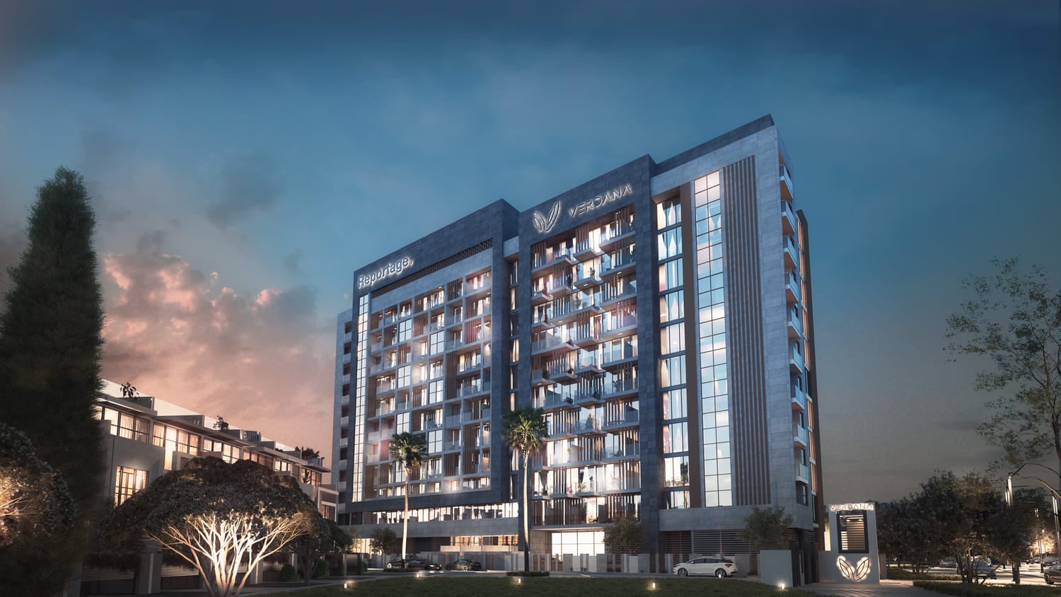 Verdana Residence by Reportage in Dubai Investments Park, render supplied by developer