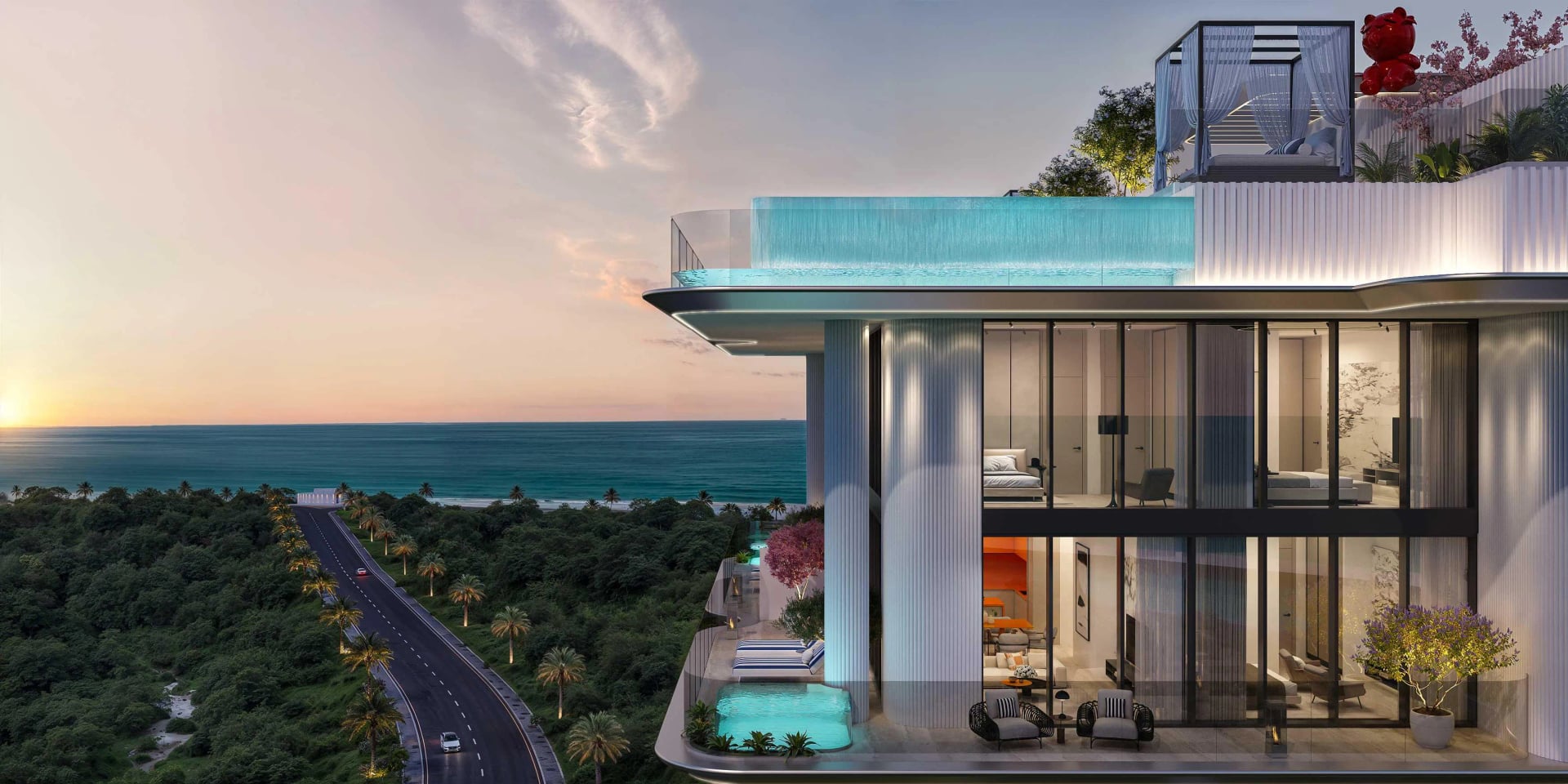Villa Del Arte by Mr. Eight Development, image 1 of 23. Render supplied by developer.