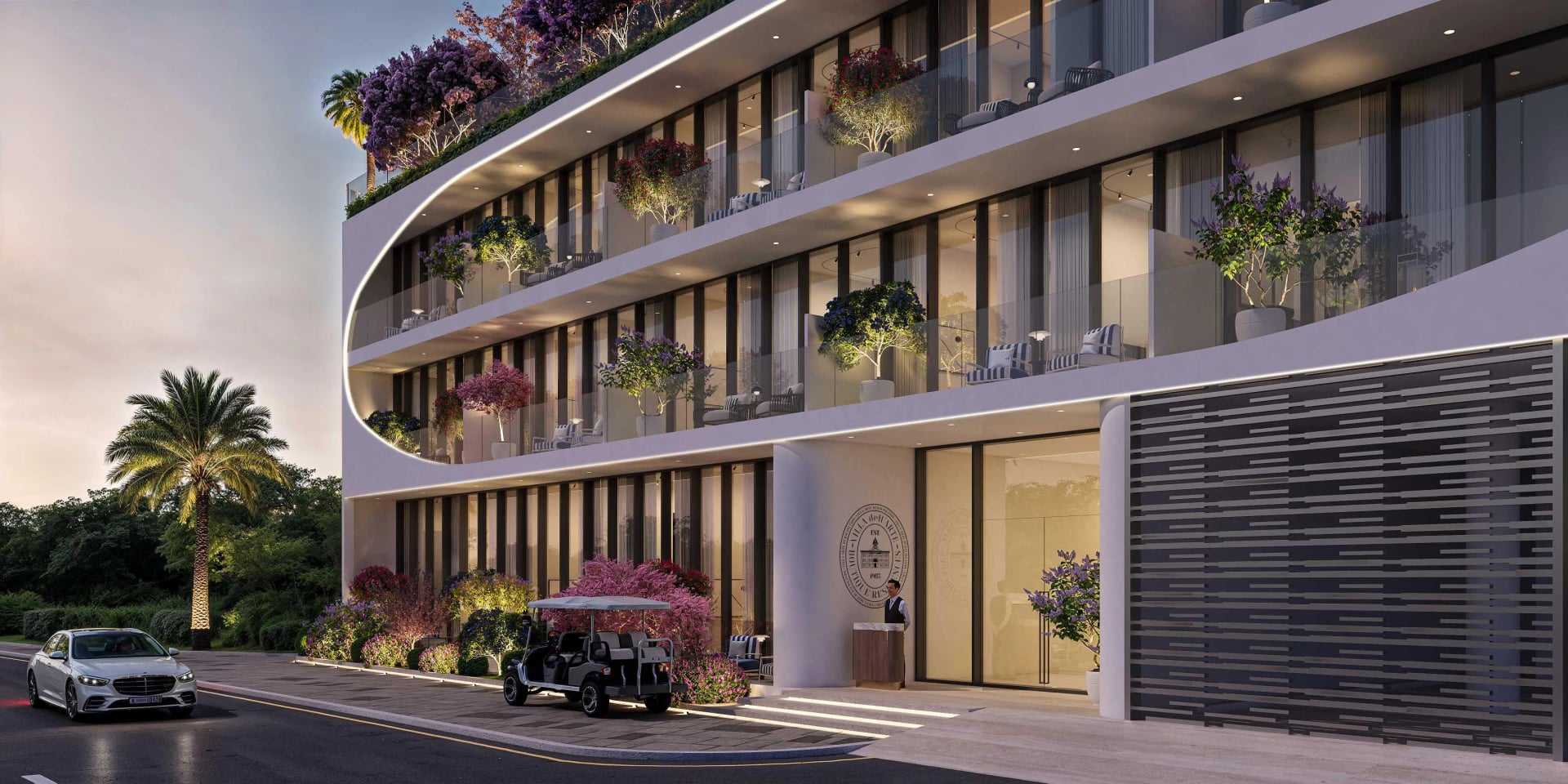 Villa Del Arte by Mr. Eight Development, image 3 of 23. Render supplied by developer.