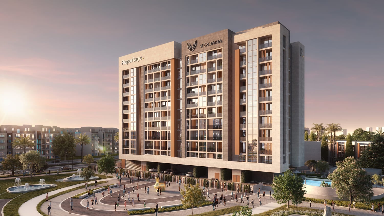Verdana Residence by Reportage, image 3 of 20. Render supplied by developer.