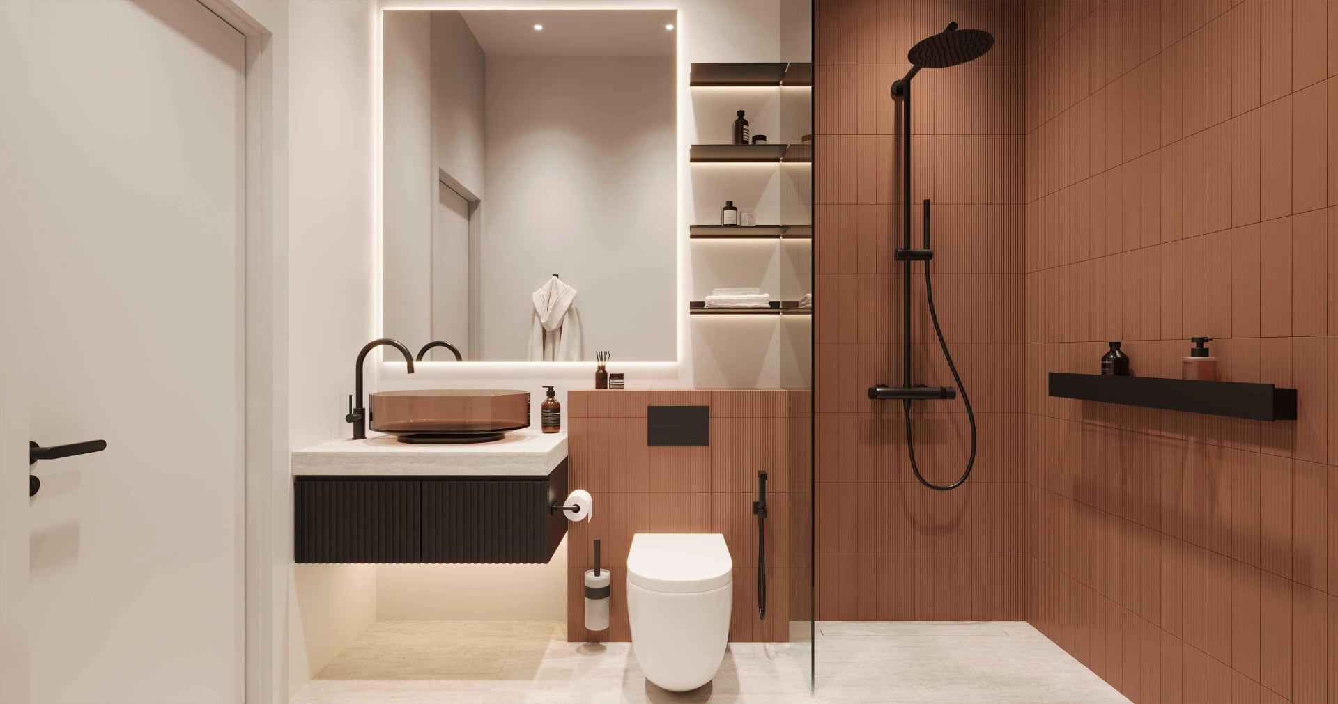 Villa Del Arte by Mr. Eight Development, image 10 of 23. Render supplied by developer.