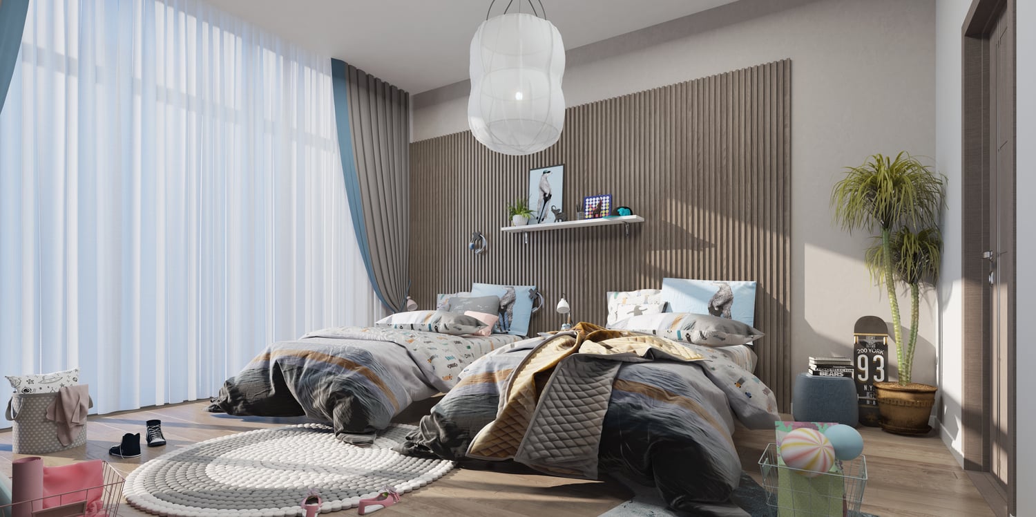 Verdana Residence by Reportage, image 10 of 20. Render supplied by developer.