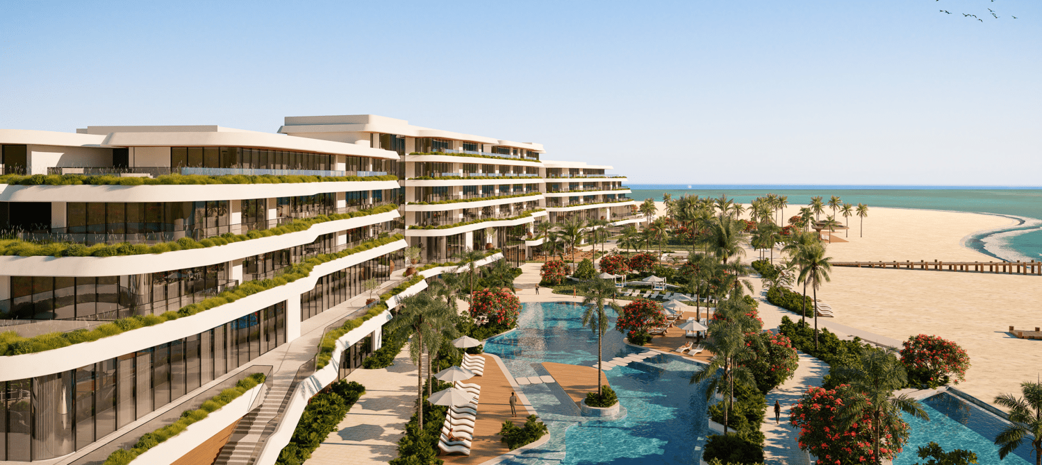 Sha Residence Emirates by IMKAN Properties, image 1 of 21. Render supplied by developer.