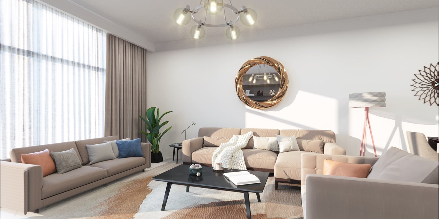 Verdana Residence by Reportage, image 13 of 20. Render supplied by developer.