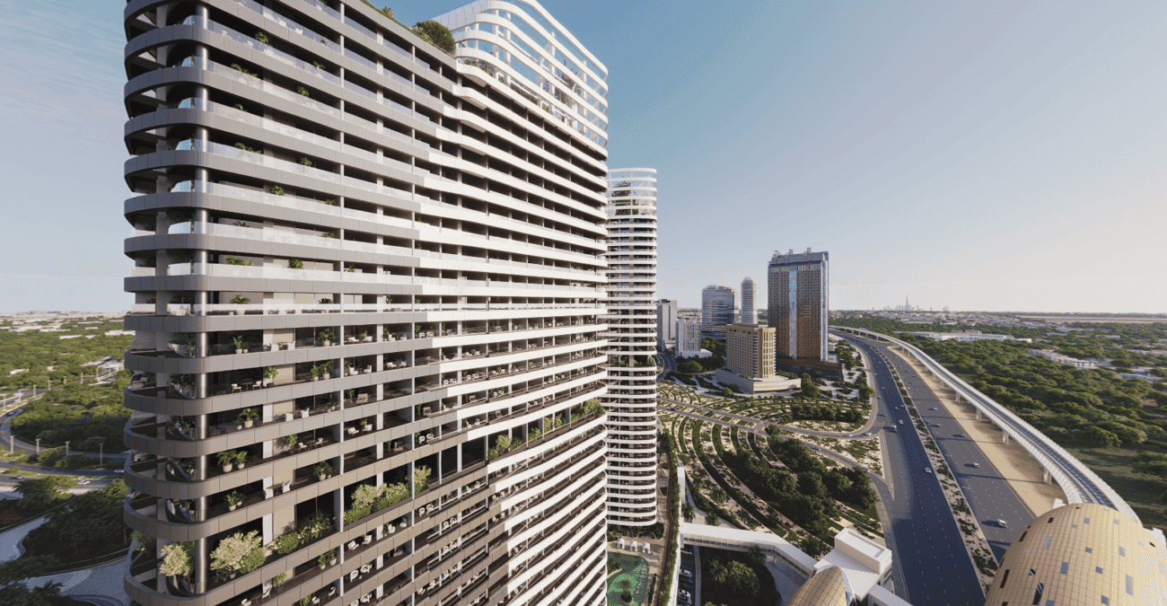 Sky Hills Astra by HRE Development, image 2 of 23. Render supplied by developer.