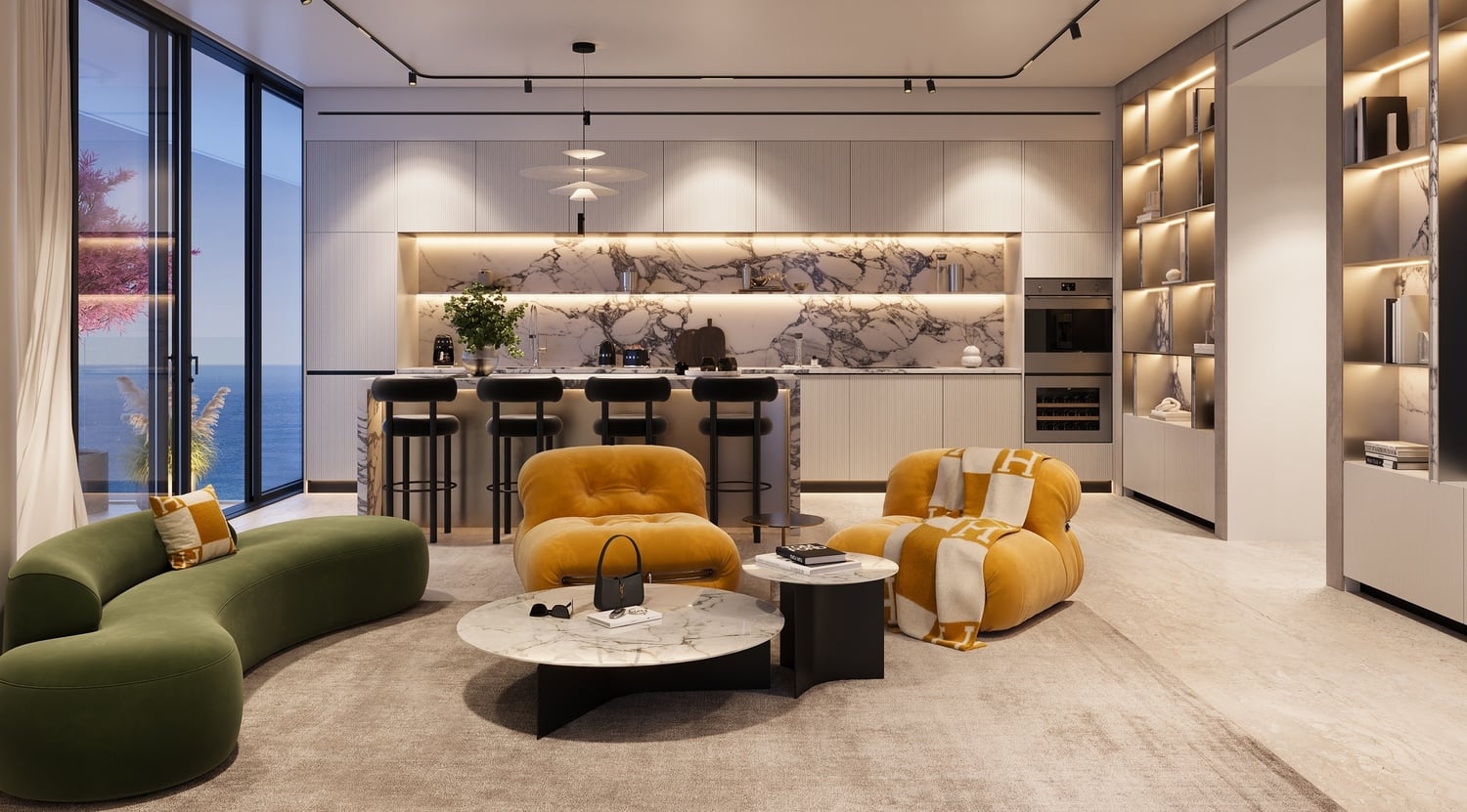 Villa Del Brunello by Mr. Eight Development, image 11 of 22. Render supplied by developer.