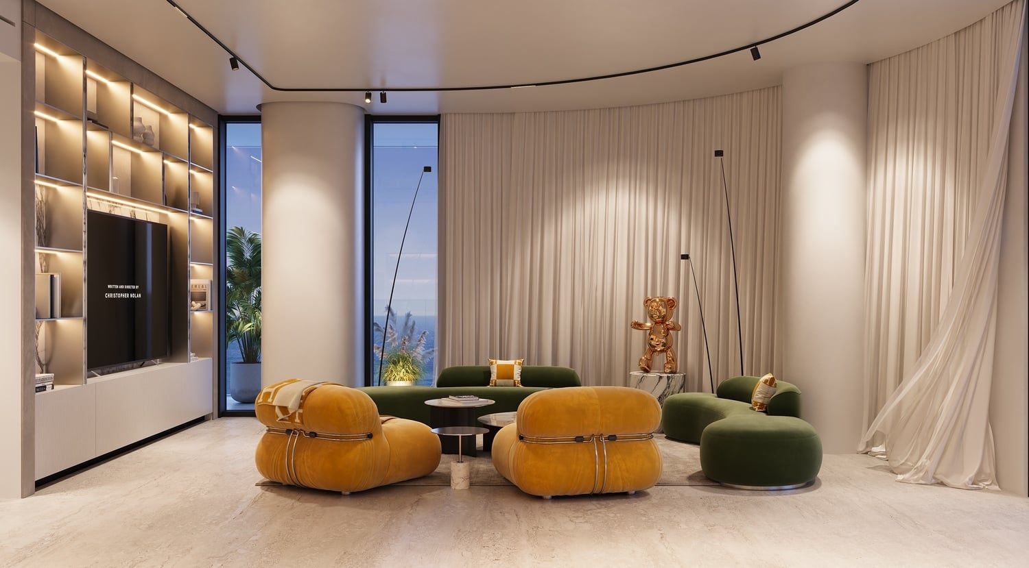 Villa Del Brunello by Mr. Eight Development, image 12 of 22. Render supplied by developer.