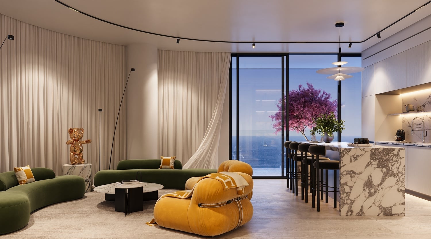 Villa Del Brunello by Mr. Eight Development, image 13 of 22. Render supplied by developer.