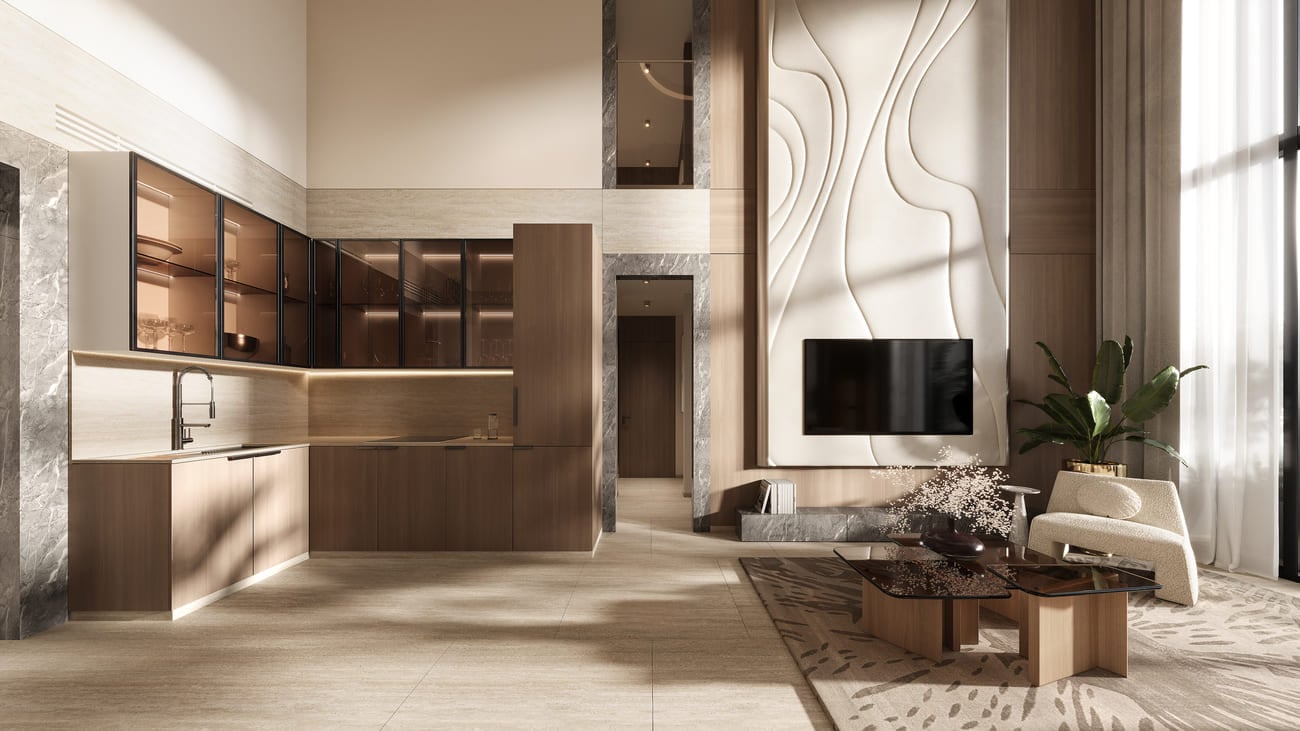 Sky Hills Astra by HRE Development, image 12 of 23. Render supplied by developer.